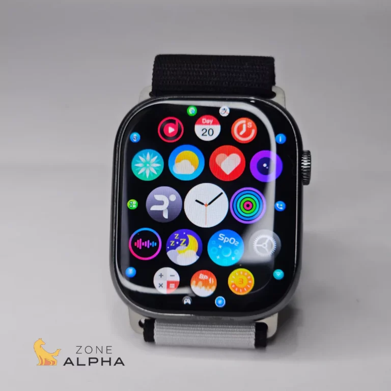 Elevate Your Style with the WS A9 Max Smartwatch with Advanced Features Zone Alpha