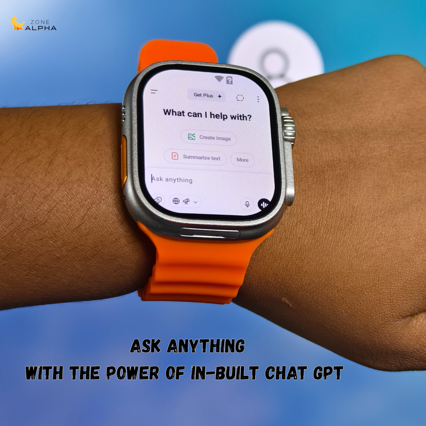 HW Ultra 3 Call AI-Powered Smartwatch – 8GB RAM, 128GB Storage, 12MP Pop-Up Camera, AMOLED Display, Built-in ChatGPT Apps, 3 + 1 Belts Included