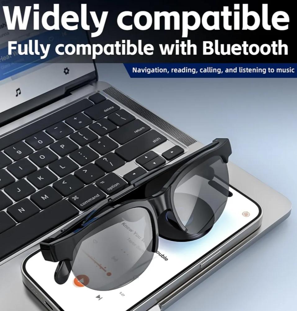 Bluetooth 5.3 Travel Sunglasses – Smart Wearable with Audio & Call Support