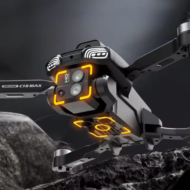 C18 Foldable HD Camera Drone with 1080p