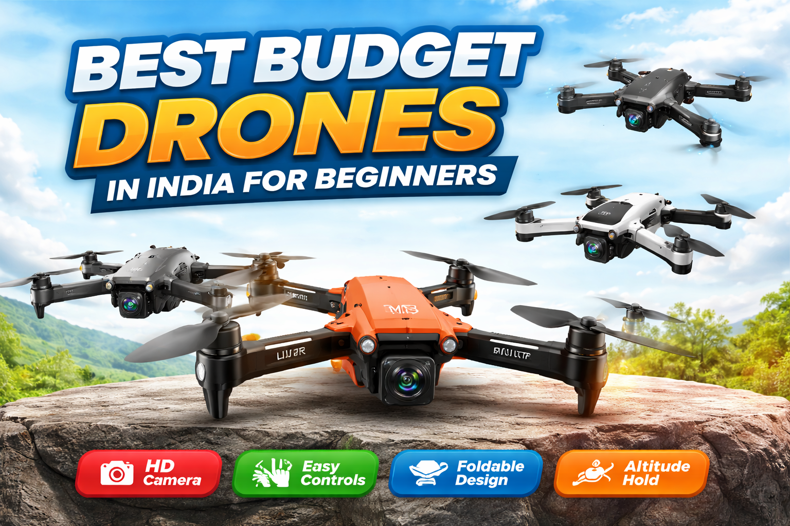 Best Budget Drones in India for Beginners