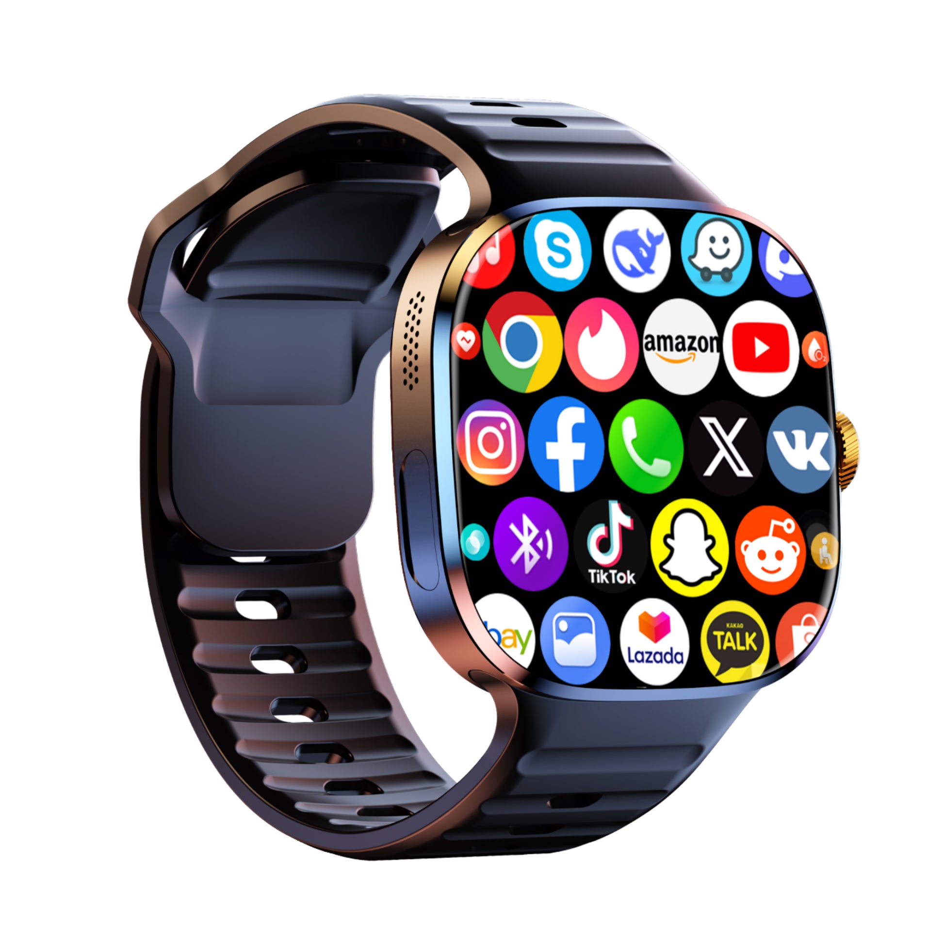 M99 Smartwatch – 4G Android Watch with 2.4" AMOLED Display & Rotating Camera