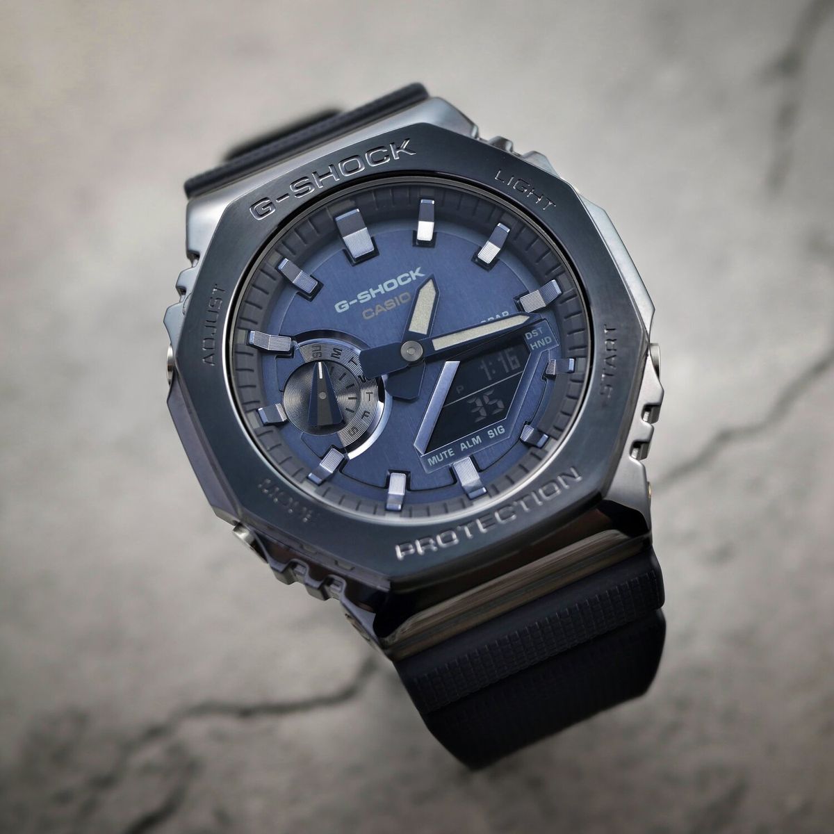 Premium Octa Metal Sport Watch – Blue Edition | The Bold Icon Reimagined