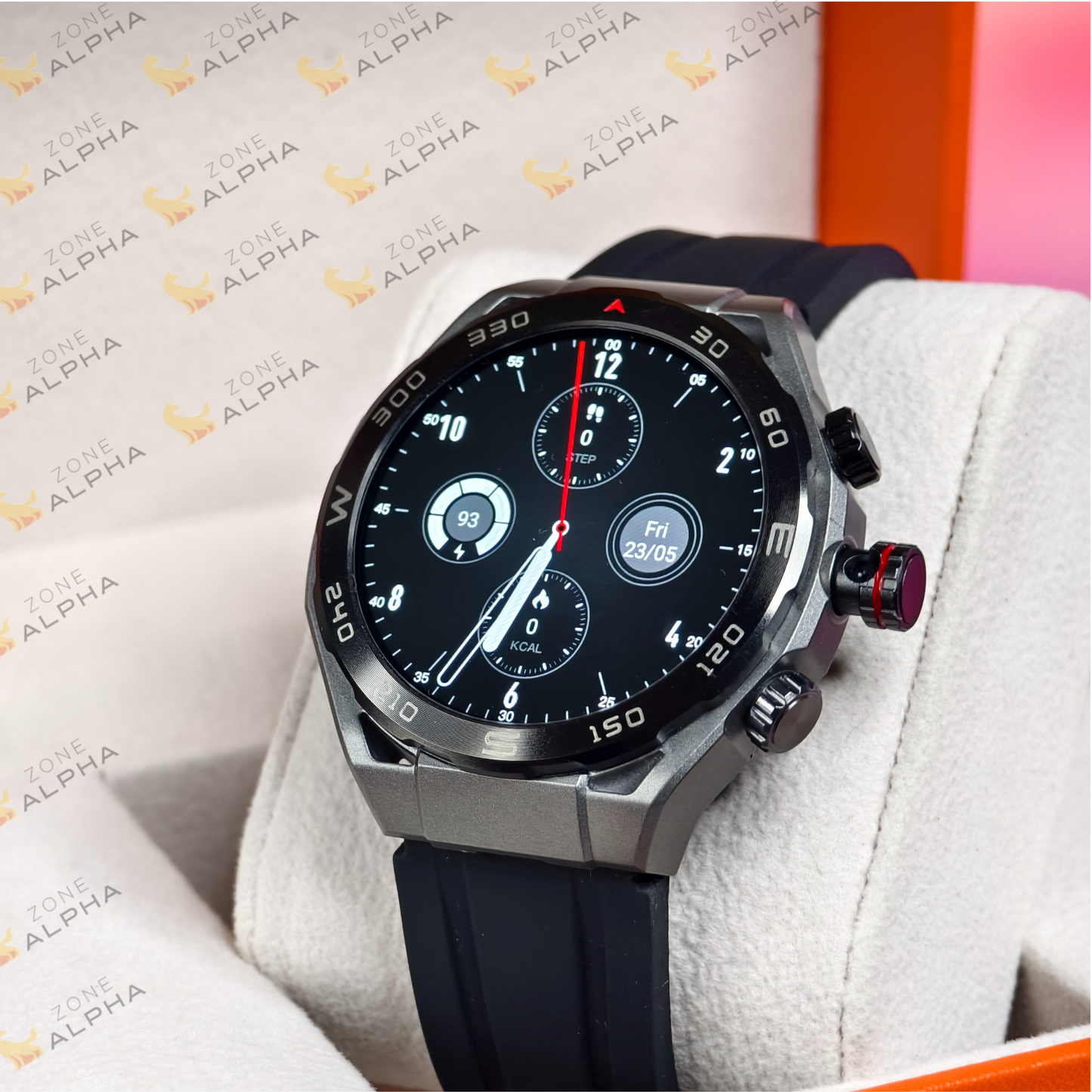 HW18 Call 2 5G Android Smartwatch with 8GB RAM, 128GB Storage, AMOLED Display & 180° Rotating Camera