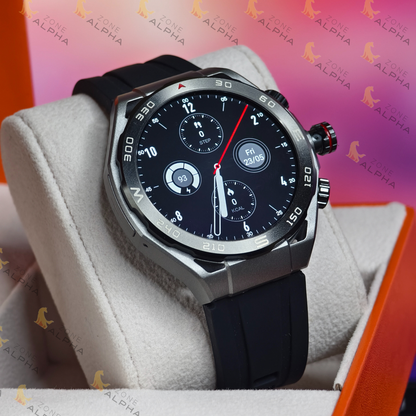 HW18 Call 2 5G Android Smartwatch with 8GB RAM, 128GB Storage, AMOLED Display & 180° Rotating Camera