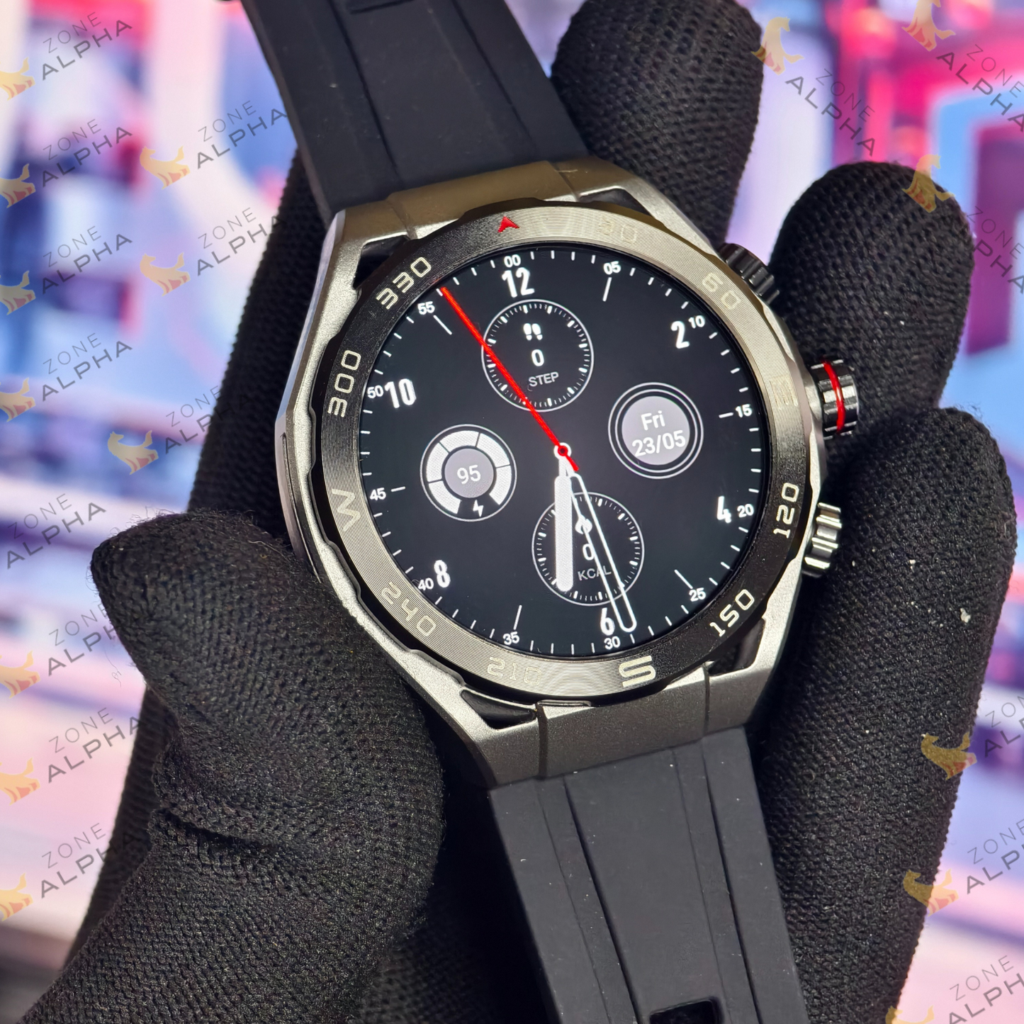 HW18 Call 2 5G Android Smartwatch with 8GB RAM, 128GB Storage, AMOLED Display & 180° Rotating Camera