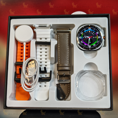 HW S12 Ultra 5G Android Smartwatch – 8GB RAM, 128GB Storage, 12MP 180°