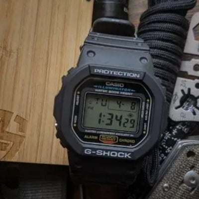 G-STYLE Men’s Tough Digital Watch with Stopwatch & Dual Time Display