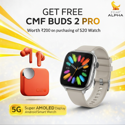 S20 / CD20 SUPER AMOLED 5G Android Smartwatch with 8 GB RAM + 128 GB Storage