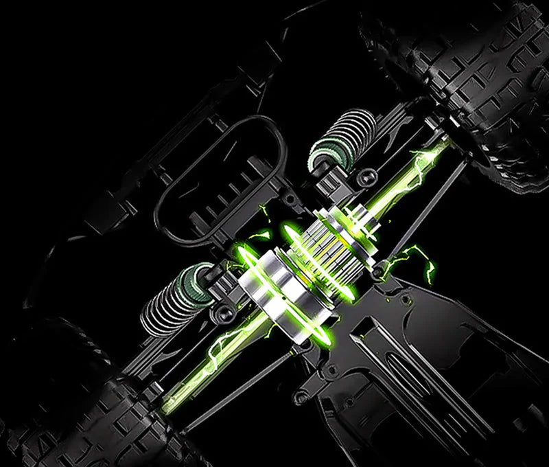 Tyga Tech Super Sonic 4x4 RC Car – Up to 50 MPH Top Speed | Made in India | Lifetime Repair Service & High-Powered Performance