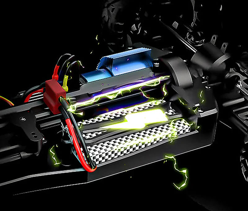 Tyga Tech Super Sonic 4x4 RC Car – Up to 50 MPH Top Speed | Made in India | Lifetime Repair Service & High-Powered Performance