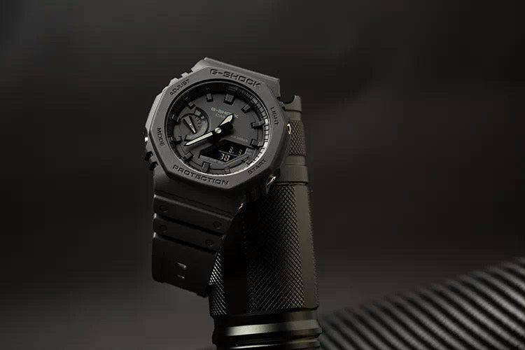 Premium Octa Metal Sport Watch – Black Edition | The Power of Precision