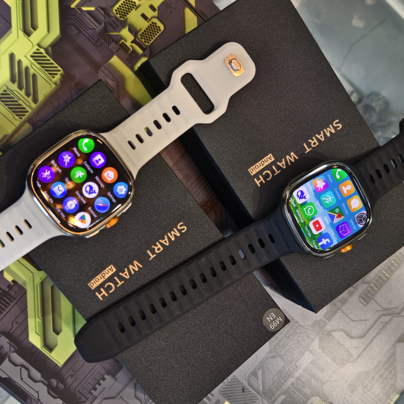 M99 Smartwatch – 4G Android Watch with 2.4" AMOLED Display & Rotating Camera