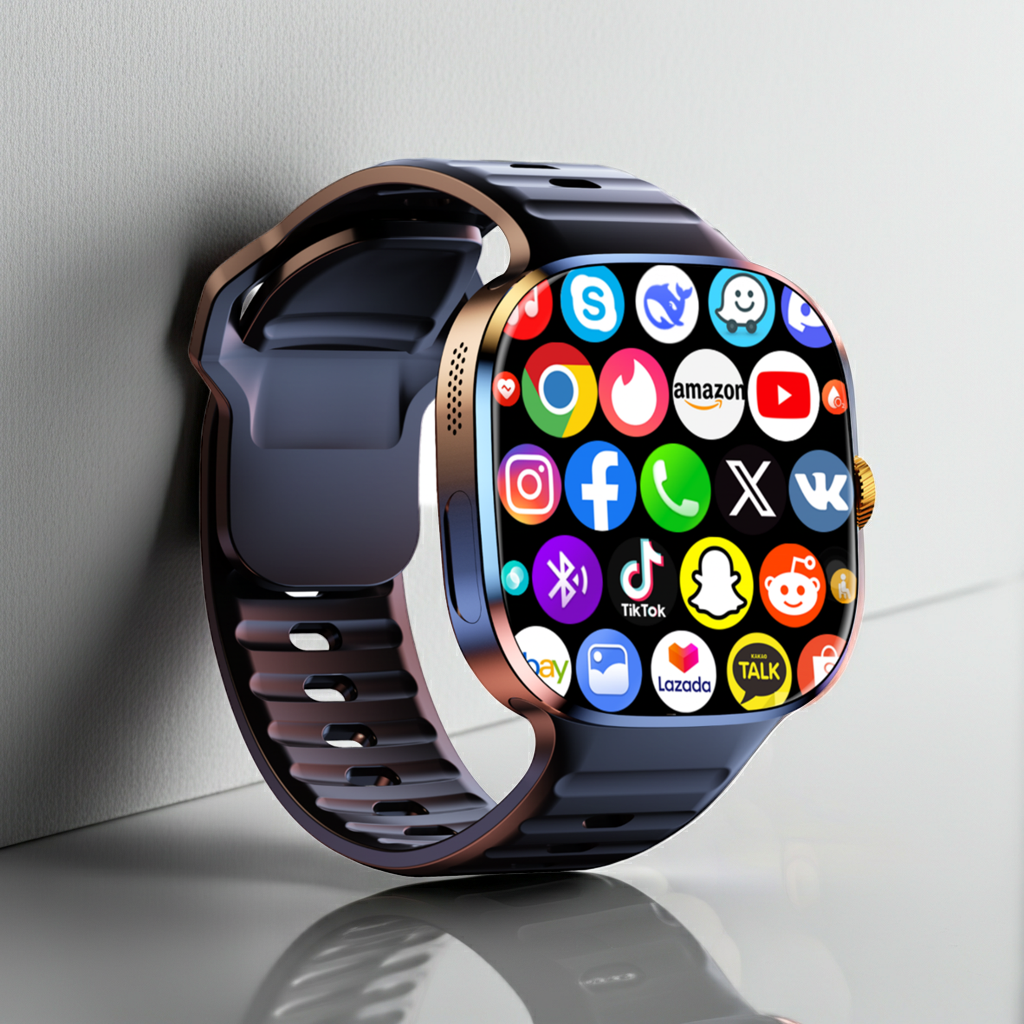 M99 Smartwatch – 4G Android Watch with 2.4" AMOLED Display & Rotating Camera