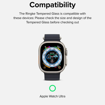 8D Tempered Glass For Ultra Watch Protection