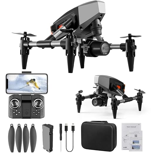 4K Foldable FPV Drone with APP Control XD01