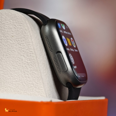 HW S10 Android Smartwatch – 8GB RAM 128GB Storage, AI-Powered with ChatGPT & Deep Seek, 3+1 Belts Included