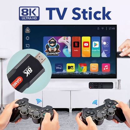 8K Retro Gaming Console With Android Tv | 5G