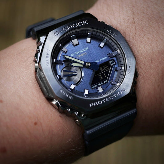 Premium Octa Metal Sport Watch – Blue Edition | The Bold Icon Reimagined