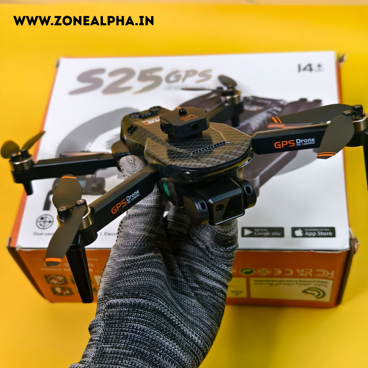 S25 GPS Positioning Drone Carbon Fiber Brushless HD