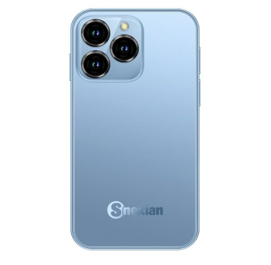 Snexian Bold T150 Smartphone | Mini iPhone Style Mobile with Triple Camera, 4G Dual SIM & Long Battery