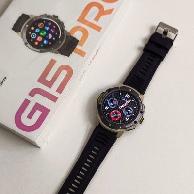 G15 Pro 5G Android AMOLED Camera Smartwatch - 2GB RAM, 32GB Storage