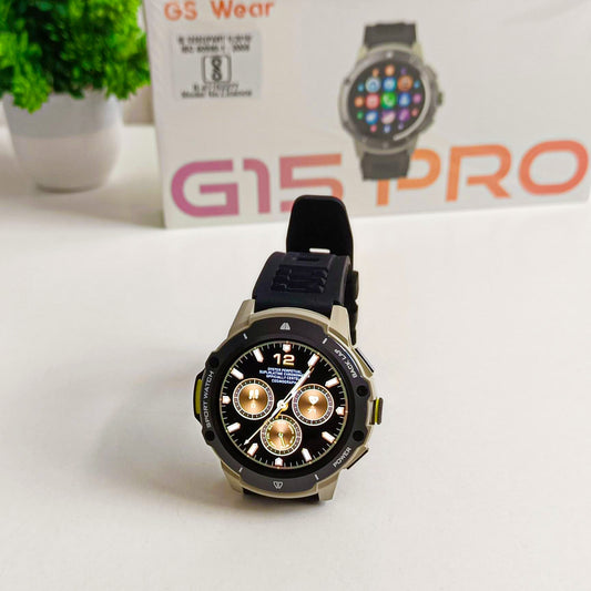 G15 Pro 5G Android AMOLED Camera Smartwatch - 2GB RAM, 32GB Storage