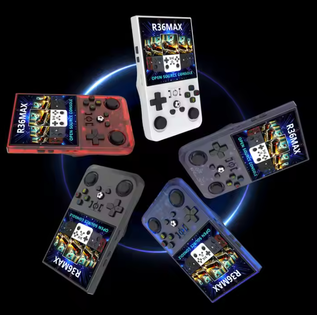 R36 Max Handheld Game Console | 20,000+ Games | Super AMOLED Display