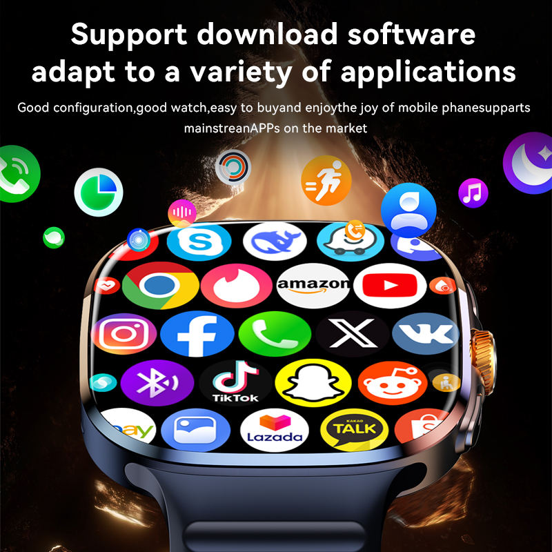 M99 Smartwatch – 4G Android Watch with 2.4" AMOLED Display & Rotating Camera