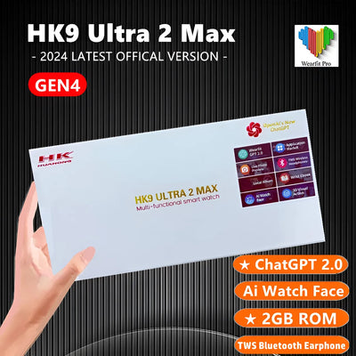 HK 9 Ultra 2 Max With Gallery Sync & Tws Connectivity 2024