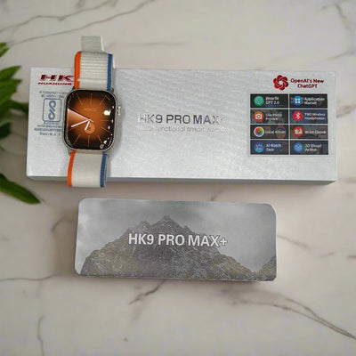HK 9 Pro Max Plus Super Amoled Display Smartwatch With ChatGPT⚡