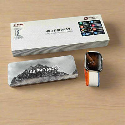 HK 9 Pro Max Plus Super Amoled Display Smartwatch With ChatGPT⚡