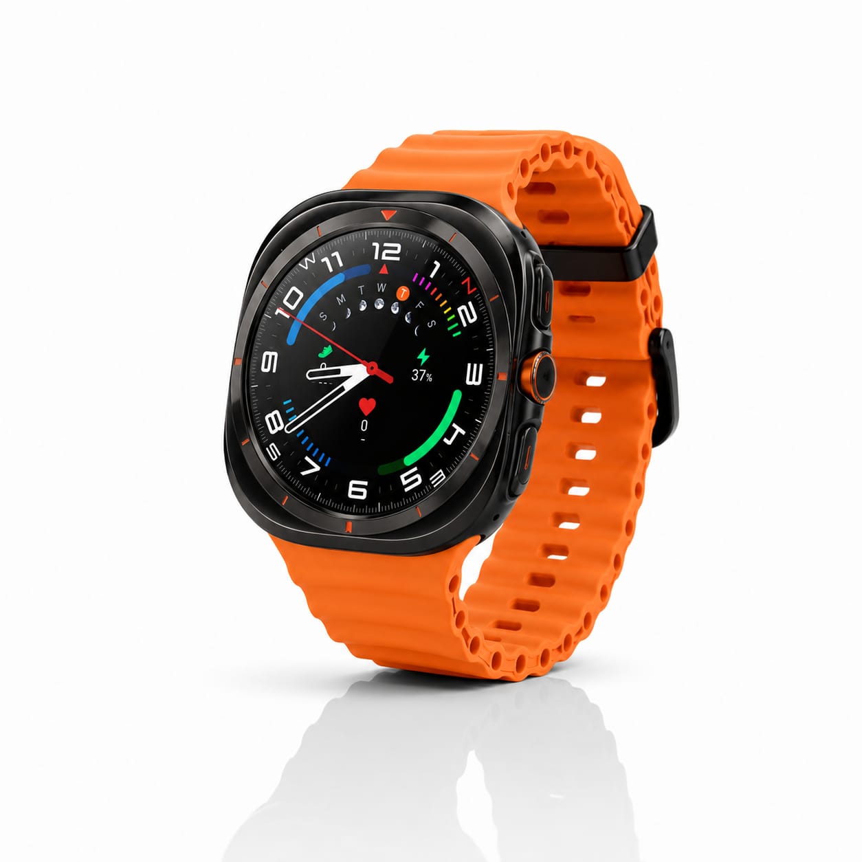 Kalobee SK88 5G Smart Watch | 8GB RAM 128GB ROM | Dual SIM + WiFi | Android Smartwatch Phone | GPS | HD Round Display