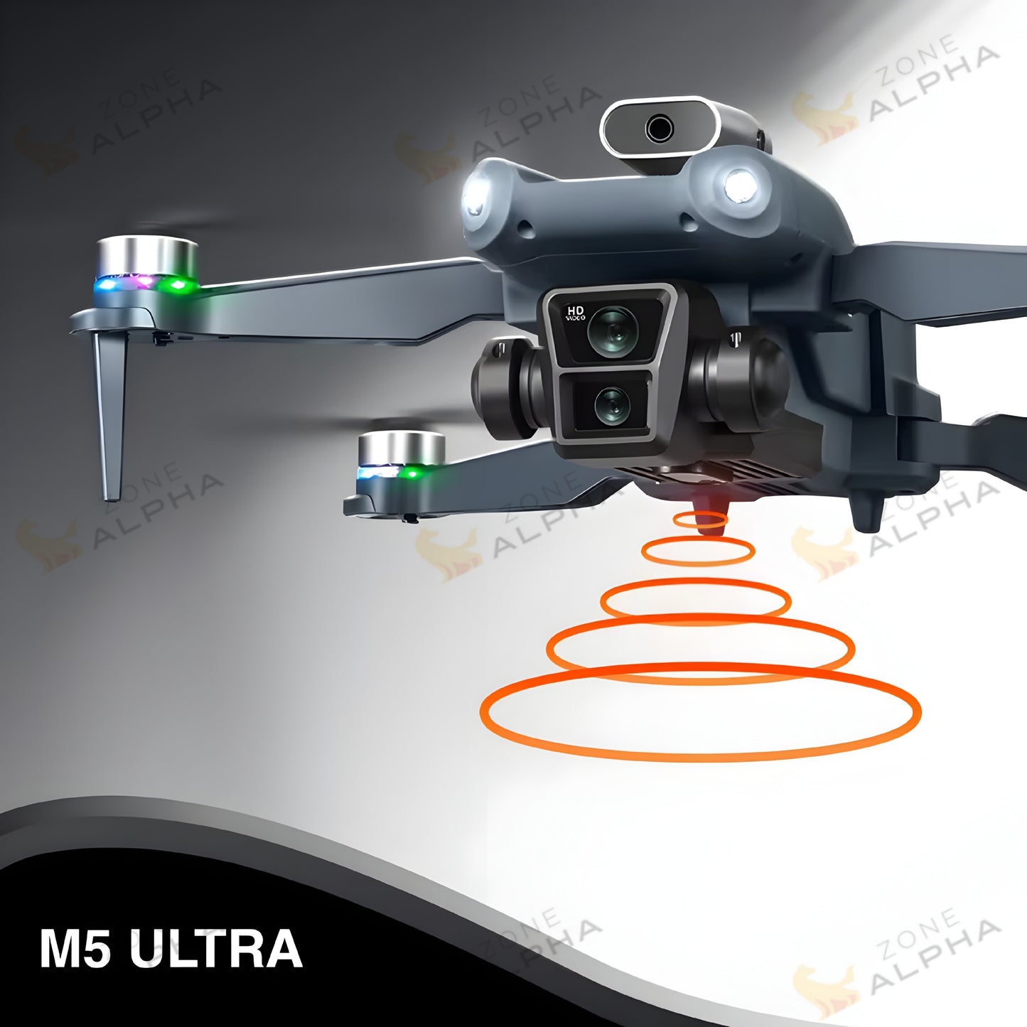 M5 Ultra Foldable Brushless Drone with 4K Camera