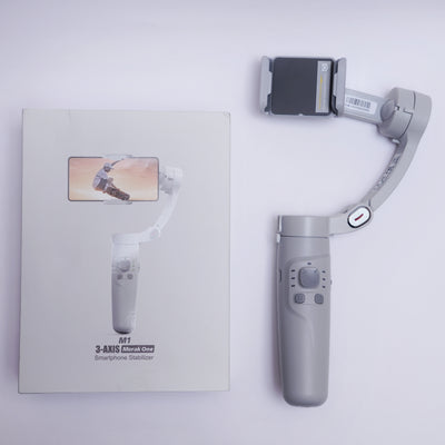 M1 Merak One 3-Axis Gimbal | Pro Smartphone Stabilizer for Vlogging + FREE ANC BUDS