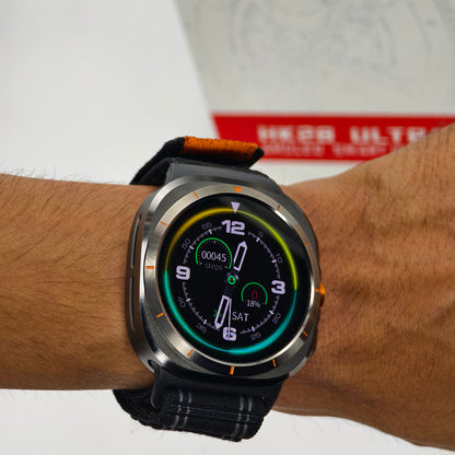 HK28 Ultra |  SUPER AMOLED | BT 5.0 Connection Smartwatch