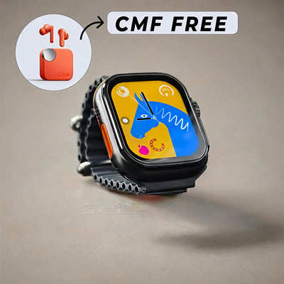 S8 Ultra Android Smartwatch – 8GB RAM, 128GB Storage, Bluetooth Calling, Free Accessories