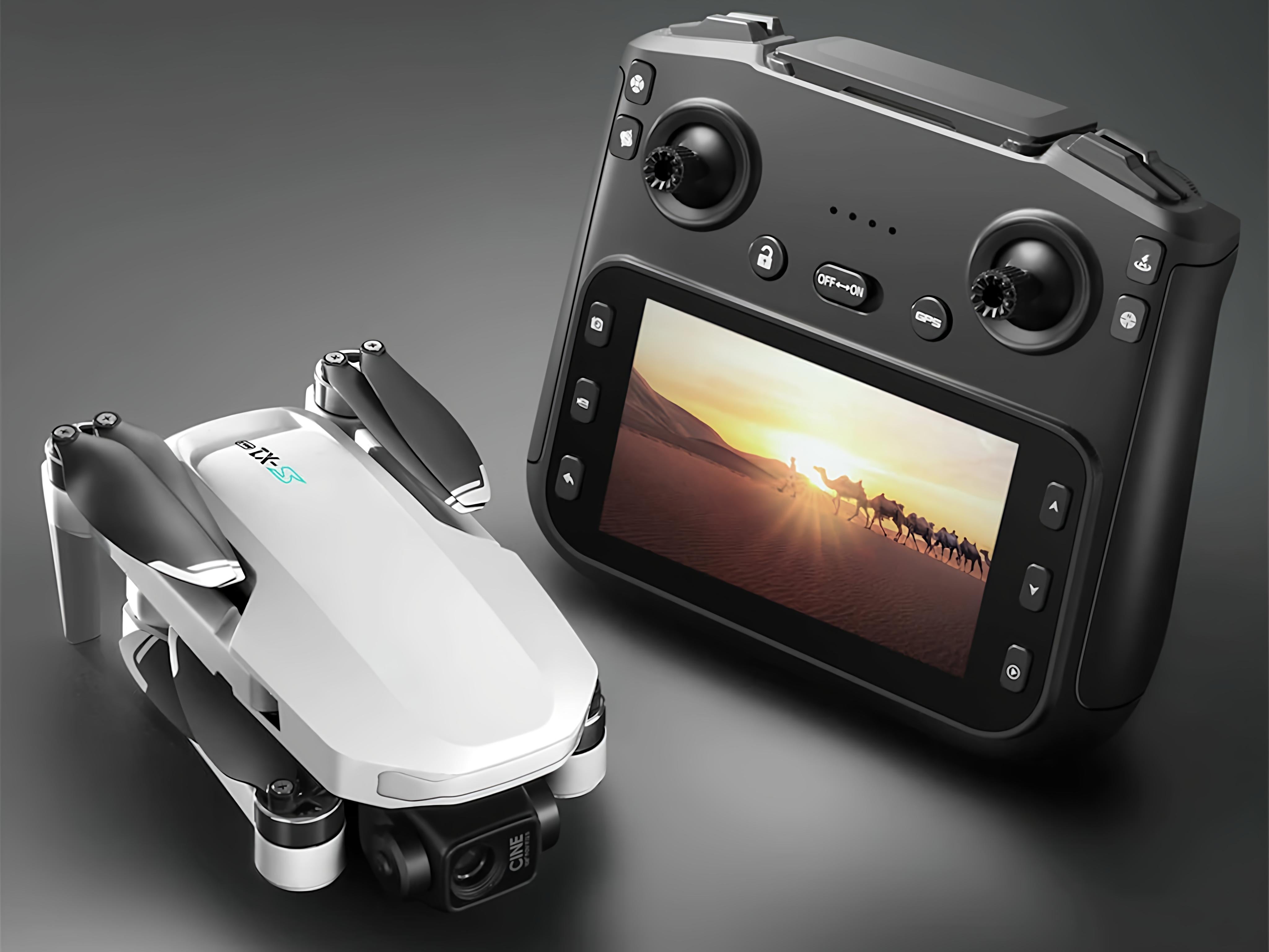 SX-01 GPS Drone with 3 Axis Gimbal | 4K High Quality with 4 KMS