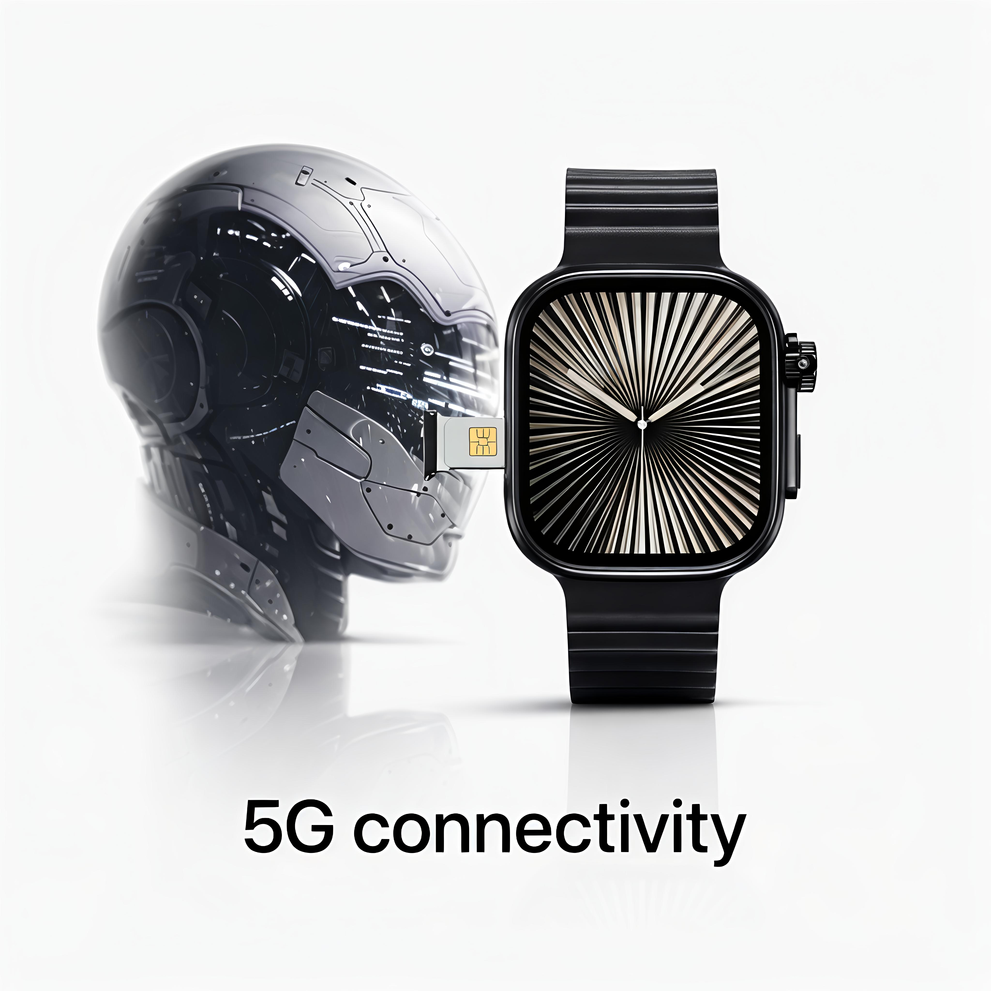 HW S11 Call 5G Smartwatch with SIM Calling, 16GB RAM + 256GB Storage, Android Smart Watch with Camera, WiFi, GPS & HD Display