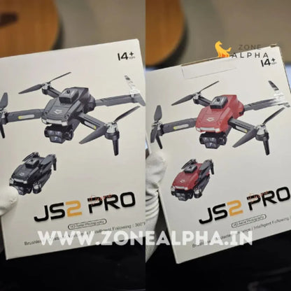 JS2 PRO DRONE with 3 Camera | Intelligent Flight | Brushless Motor