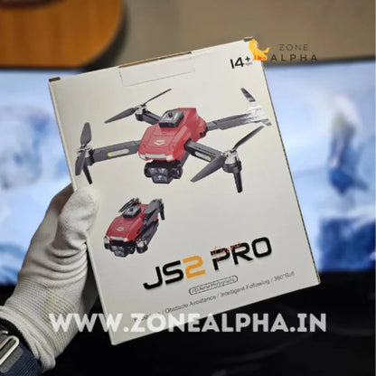 JS2 PRO DRONE with 3 Camera | Intelligent Flight | Brushless Motor