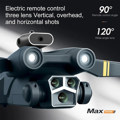 M3 Max Brushless Drone With Gimbal Camera with 2 Battery Free