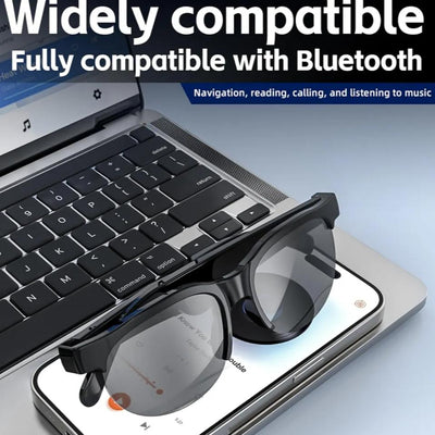 Bluetooth 5.3 Travel Sunglasses – Smart Wearable with Audio & Call Support
