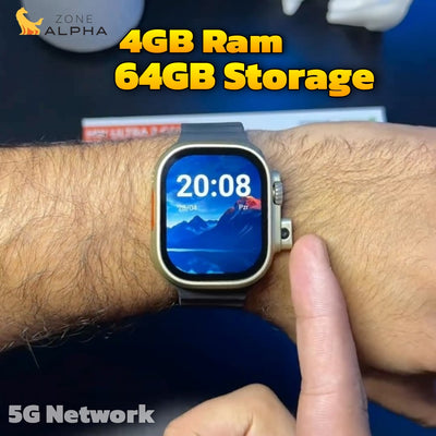 Buy HW Ultra Call 5G Android Smartwatch: Dual Camera Zone Alpha