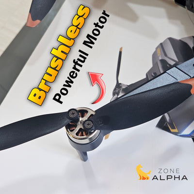 P18 PRO DRONE | BRUSHLESS MOTOR | FREE EXTRA BATTERY