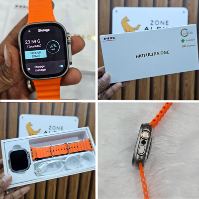 HK11 Ultra One 5G Android Smartwatch - 4GB RAM, 64GB Storage