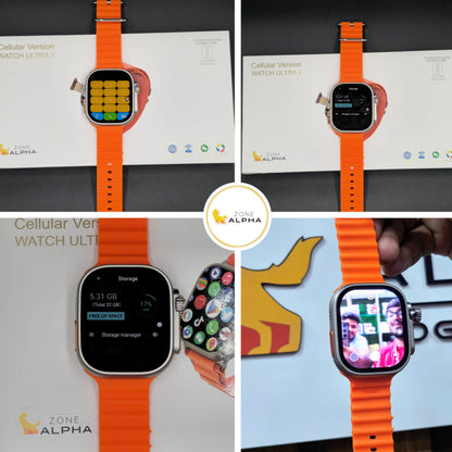 S18 Ultra 2 (2GB/32GB) Android SmartWatch Rotating Camera!️