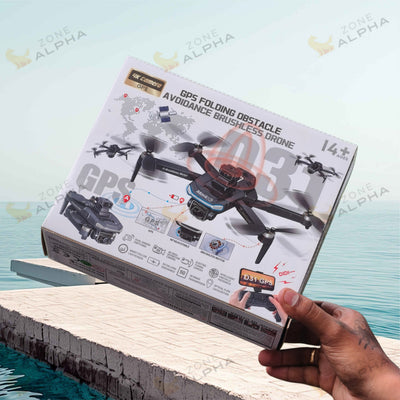 D30 GPS Drone with 4K Camera – Brushless Motor, GPS Navigation & Auto Return Home