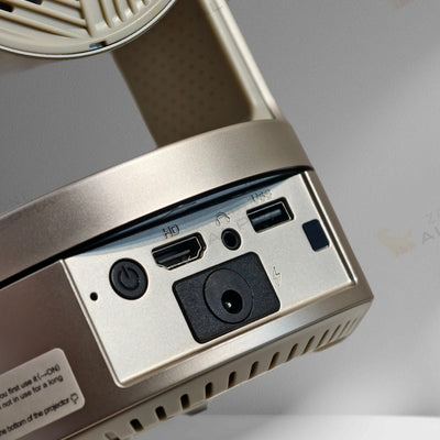 Kalobee HY7 Smart HD Portable Laser Projector | 5200mAh Battery | Up to 4 Hours Playback | Mini Wireless Home Theater