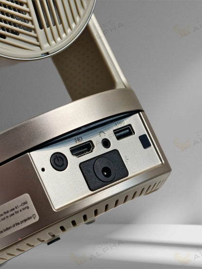 Kalobee HY7 Smart HD Portable Laser Projector | 5200mAh Battery | Up to 4 Hours Playback | Mini Wireless Home Theater